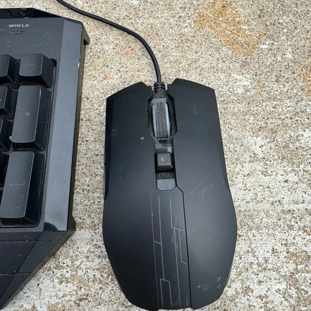 Cooler Master Devastator 3 Ergonomic Gaming Keyboard and Optical Mouse Combo
